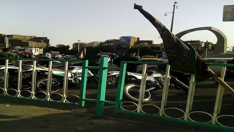 نیروهای سرکوبگر در تبریز-min