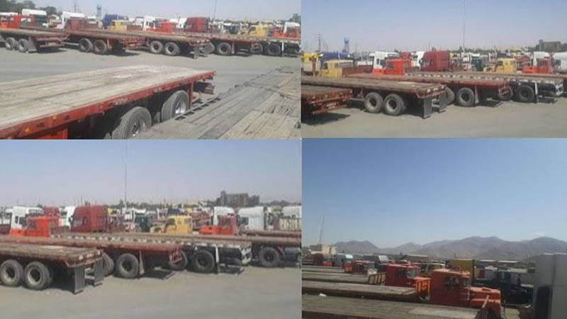 استمر إضراب سائقي الشاحنات في مختلف المدن الإيرانية لليوم الرابع