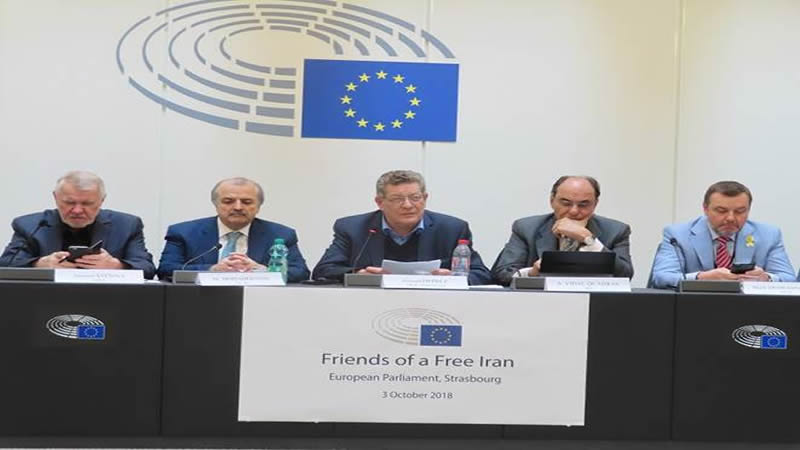 _مجموعة أصدقاء إيران حرّة – البرلمان الأوروبي ستراسبورغ - 3 أكتوبر 2018-min