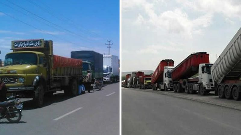 إضراب عارم لسائقي الشاحنات واحتجاجات المزارعين وغيرهم من المحرومين