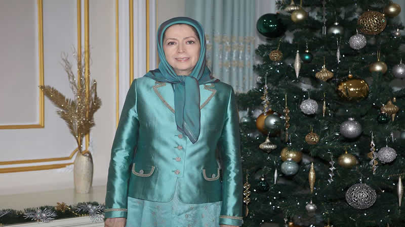 مريم رجوي : عام 2019 عام تقدم المقاومة الإيرانية والانتفاضة نحو الحرية والنصر