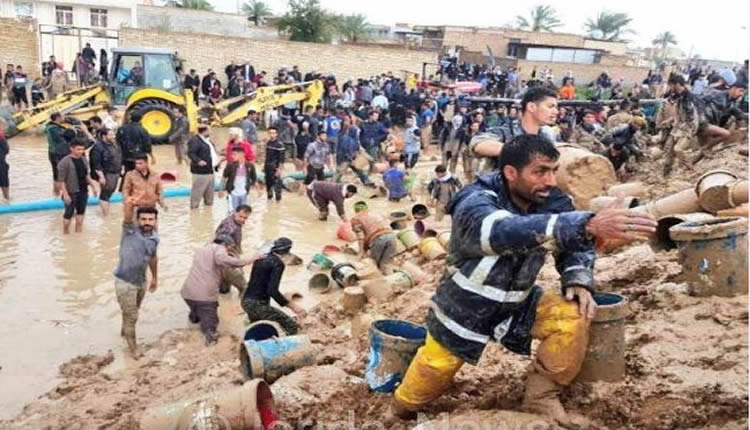 كذبة الملالي بشأن المساعدات الخارجية لضحايا الفيضانات في إيران