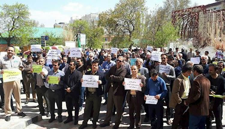 تجمع عام للمعلمين في المدن الإيرانية بمناسبة يوم المعلم – 2 مايو2019