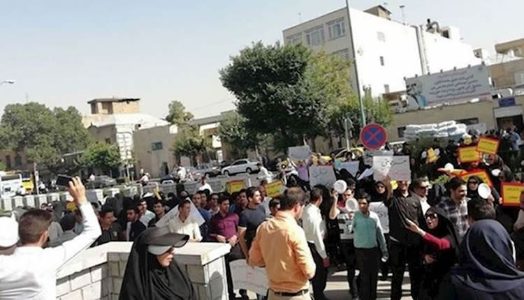 تجمعان احتجاجيان في طهران وكرمانشاه ضد النظام الإيراني – يوم الأحد 23يونيو 2019-min