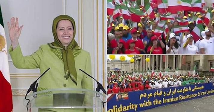 مريم رجوي: أدعو بريطانيا وأوروبا إلى الوقوف بجانب الشعب الإيراني من أجل تغيير النظام