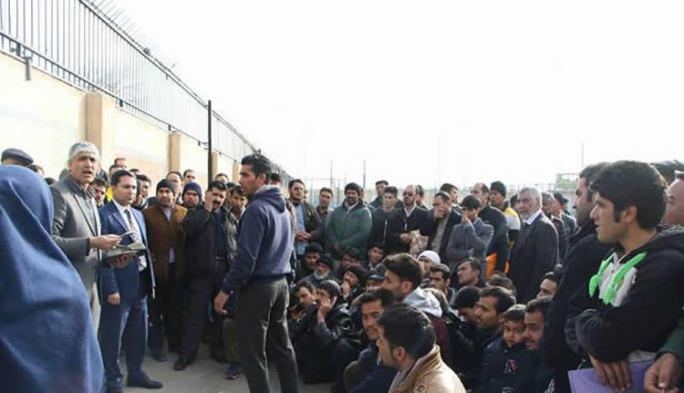 المهاجرون الأفغان ضحايا جريمة تعدي نظام الملالي على حقوقهم