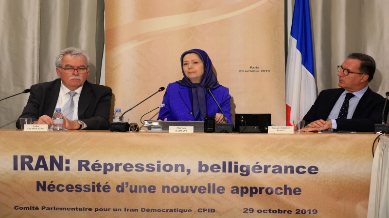 اجتماع في الجمعية الوطنية الفرنسية بحضور السيدة مريم رجوي