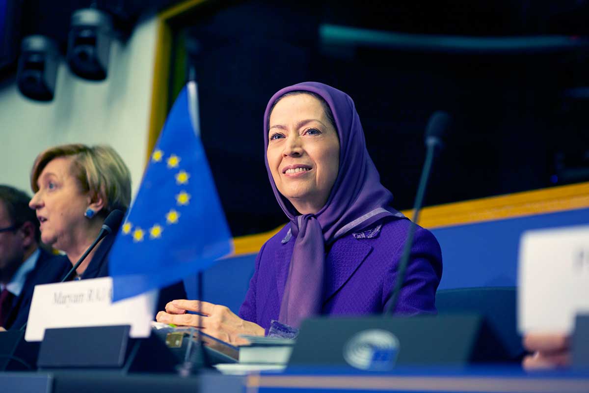 مریم رجوي: دعوة إلى اتخاذ سياسة أوروبية حازمة لدعم مقاومة الشعب الإيراني من أجل الديمقراطية
