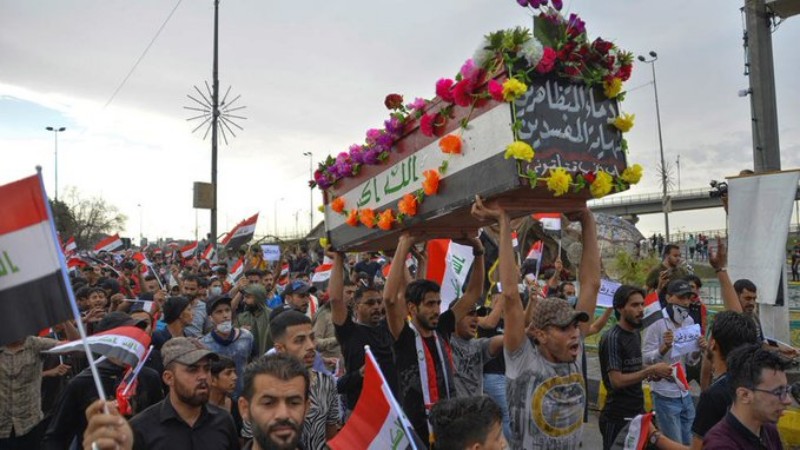انتفاضة الشعب العراقي، واعتراف الحكومة بقتل 157 شابًا عراقيًا