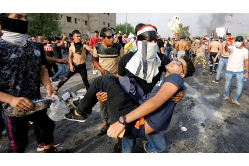 تواصل العنف ضد المتظاهرين في العراق.. واجتماع سياسي لإنقاذ