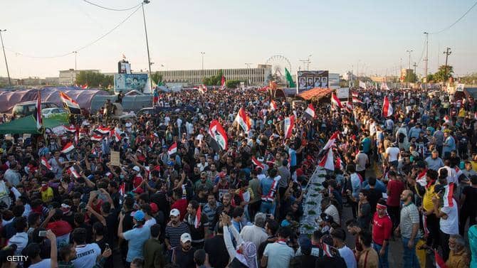 متظاهرو العراق يرحبون باحتجاجات إيران التي ستضعف نفوذها في بغداد