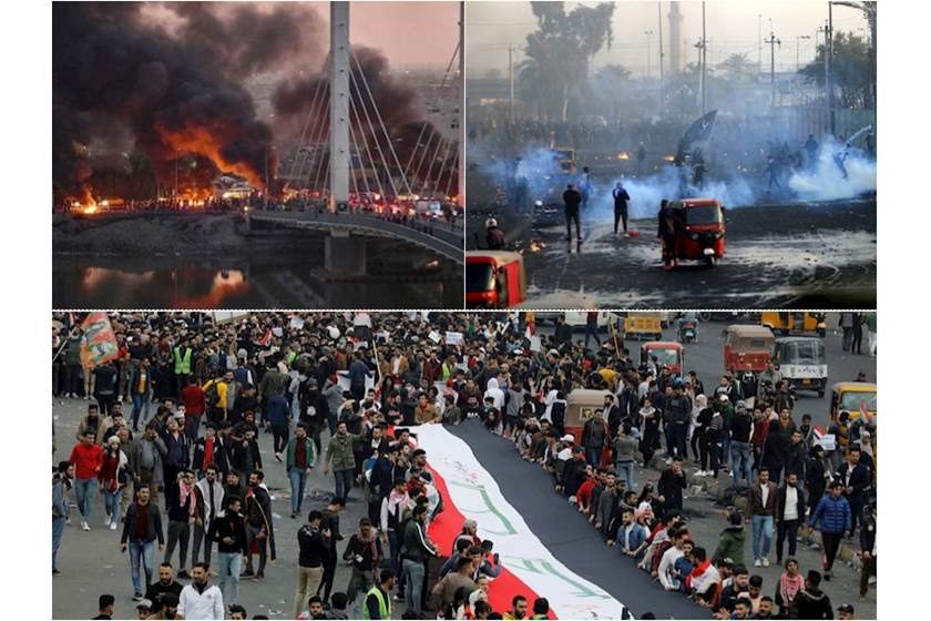 غاز واشتباكات في بغداد.. وفشل هجوم قوات عبد المهدي على ساحة التحرير