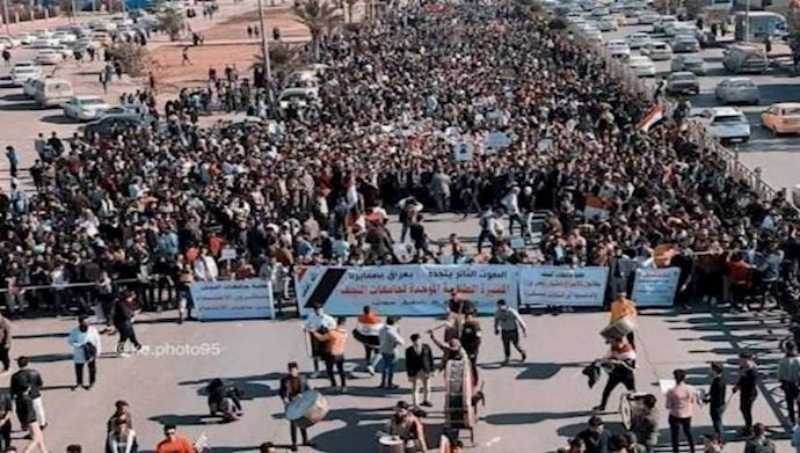 انتفاضة العراق ..استمرار مظاهرات الطلبة في بغداد والمحافظات الجنوبية