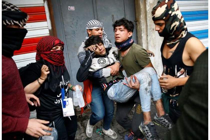 مفوضية حقوق الإنسان توثق 121 حالة اختطاف واغتيال رافقت التظاهرات