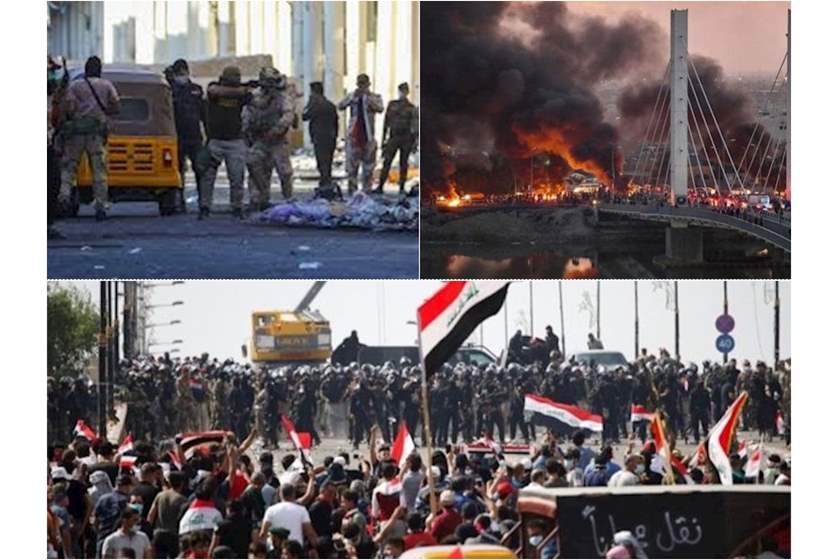 يوم عراقي ساخن في بغداد.. وحملة اعتقالات وسط كربلاء