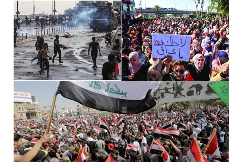طلبة العراق ينتفضون في أكبر تحد.. والرصاص الحي لمواجهة المتظاهرين في الناصرية