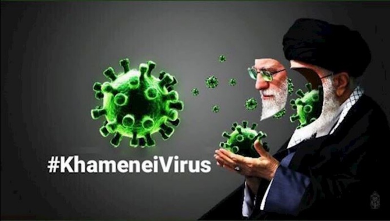 إيران...هشتاق" فيروس خامنئي" في الترند العالمي