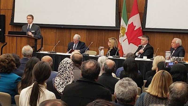 مؤتمر في البرلمان الكندي بشأن إيران بحضور شخصيات أمريكية سياسية