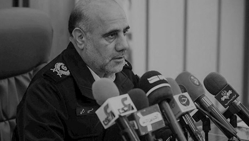 قلق قائد قوى الأمن الداخلي في طهران من عواقب كورونا والظروف المتفجرة للمجتمع