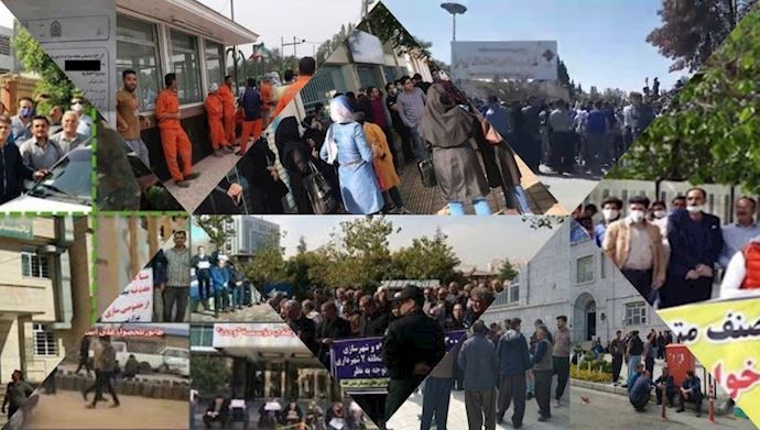 رغم تفشي كورونا .. 284 حركة احتجاجية شعبية في إيران في مايو 2020