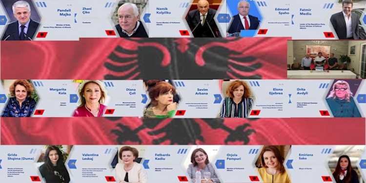 كلمات شخصیات و نواب الألباني في المؤتمر الدولي حول إرهاب نظام الملالي (2)