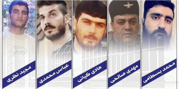 أسماء ما لا يقل عن 34 سجينًا سياسيًا في ذمة حكم الإعدام في إيران إعدام 123 سجينًا خلال 5 أشهر