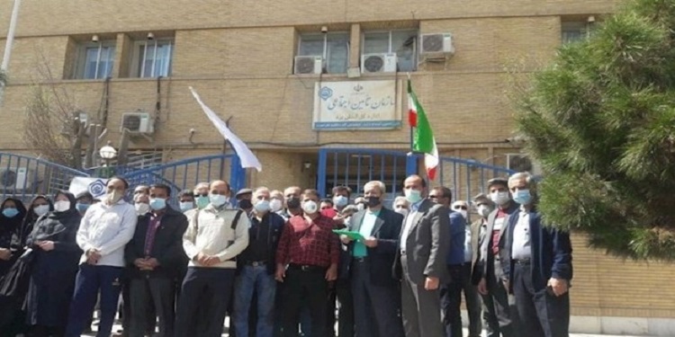 احتجاجات للمتقاعدين في عموم إيران للاسبوع الثامن على التوالي