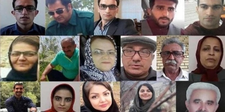 احكام بالسجن والنفي بحق سجناء سياسيين في إيران