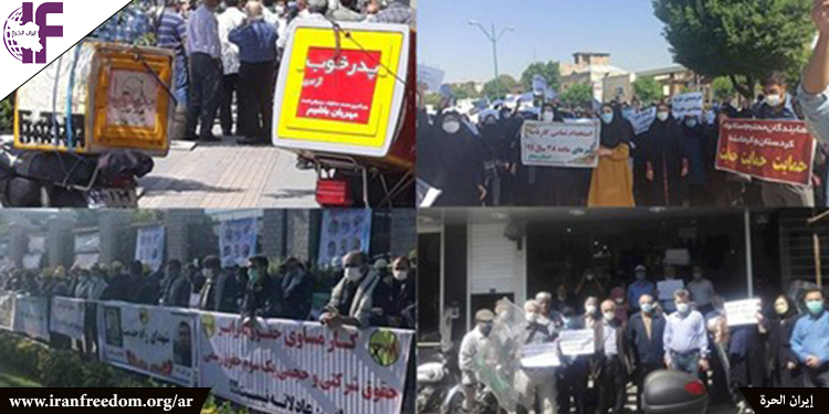 تداعيات تزايد الاحتجاجات في جميع أنحاء إيران