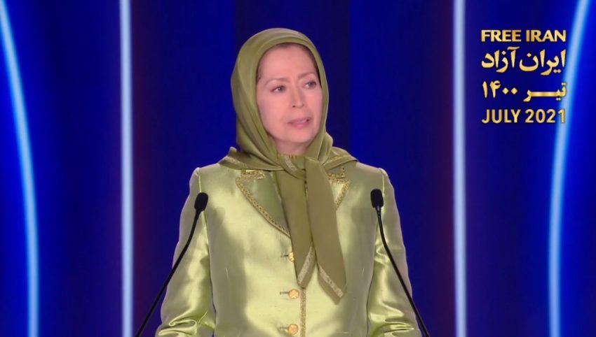 Mrs. Maryam Rajavi, the president-elect of the National Council of Resistance of Iran(NCRI)
