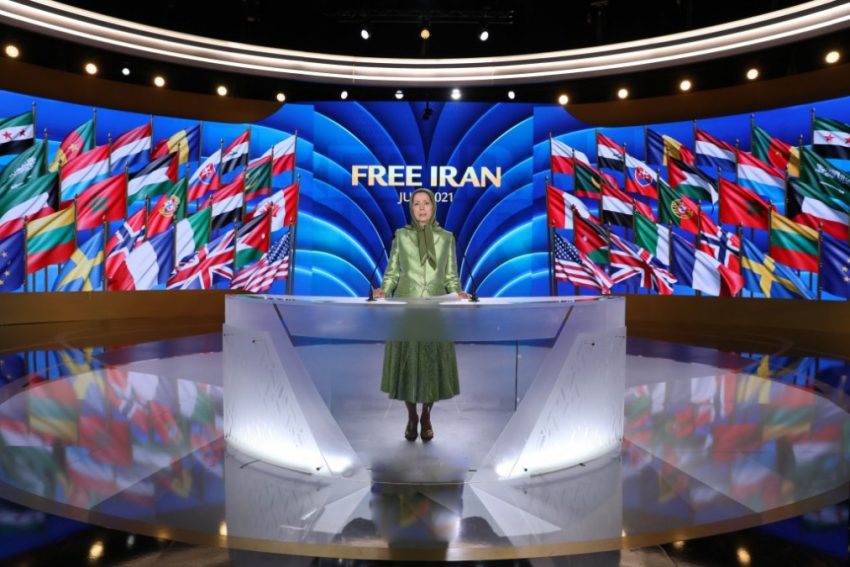 كلمة مريم رجوي في اليوم الأول من المؤتمر السنوي للمقاومة الإيرانية لإيران الحرة
