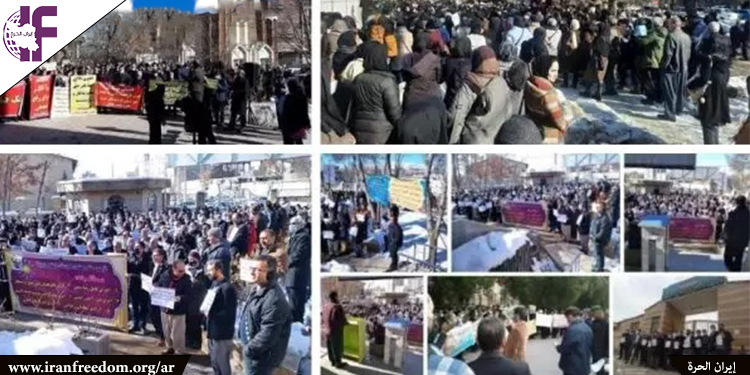 احتجاجات المعلمين على مستوى البلاد مؤشر إلى عام مضطرب ينتظر إيران