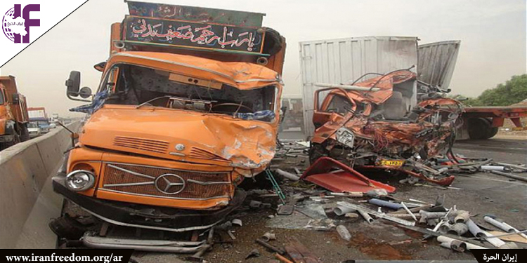 خسائر الأرواح نتيجة الحوادث على الطرق الإيرانية تفوق خسائر الحرب