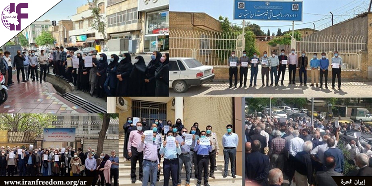 استمرار الاحتجاجات في إيران مع تحذير وسائل الإعلام الحكومية من "نفاد صبر الناس"