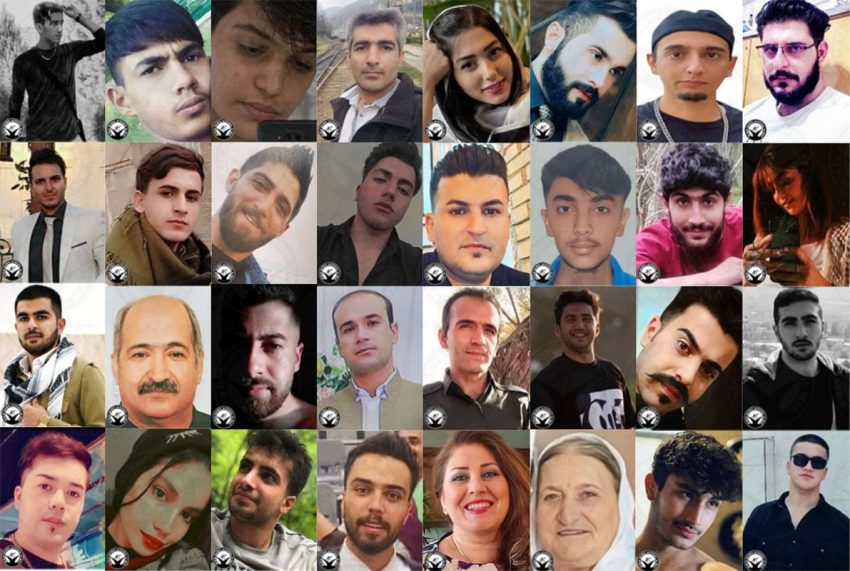 نشر أسماء 17 شهیدا آخرين من شهداء الانتفاضة الوطنية للشعب الإيراني