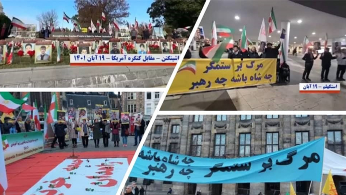 في ربوع العالم، الإيرانيون يطالبون بالحرية والديمقراطية