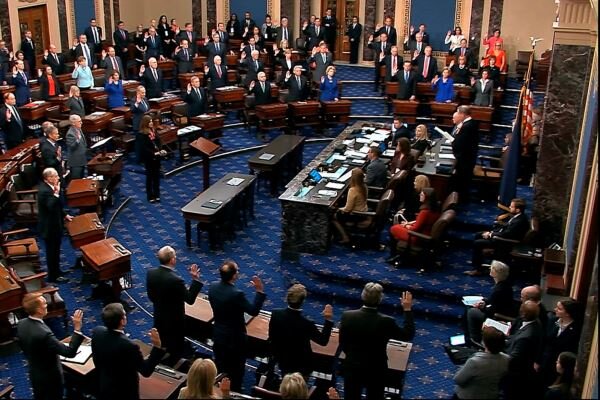 مجلس الشيوخ الأمريكي يطالب بمزيد من الدعم الجاد لانتفاضة الشعب الإيراني