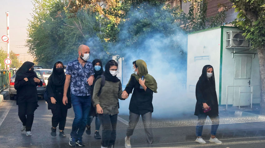 احتجاجات إيران مستمر مع دعم حدث في واشنطن للانتفاضة