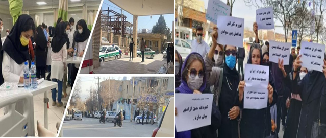تجمعات احتجاجية للمعلمين وأهالي التلميذات في طهران وعشرات المدن الأخرى