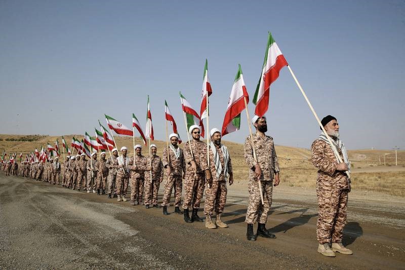 عقوبات جديدة على قادة الحرس الإيراني