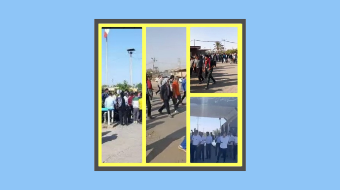 إضراب "هفت‌تبه" يدخل يومه الرابع احتجاجاً على "فساد الوجبات".. وعمال الإنقاذ في "فسا" يصرخون: "سفرتنا خالية" الأهواز/فسا – وكالات دخل إضراب عمال شركة قصب السكر "هفت‌تبه" يومه الرابع على التوالي، متجاوزاً المطالب التقليدية المتعلقة بالأجور