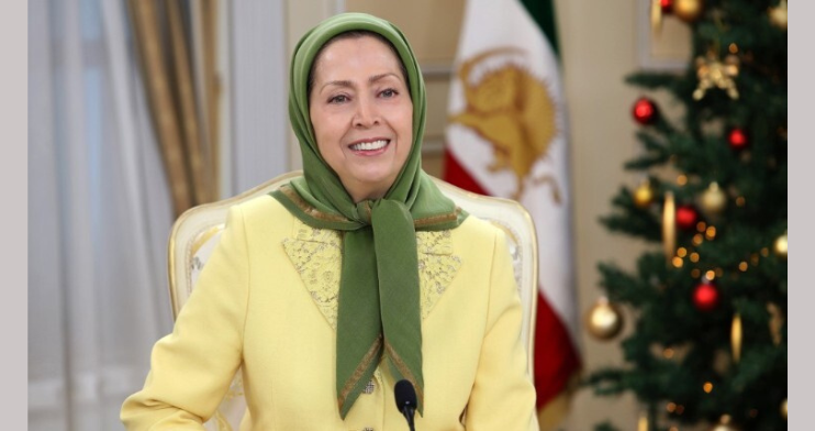 رسالة مريم رجوي بمناسبة ميلاد المسيح والعام الجديد 2026: وحدات المقاومة مشاعل الوعي والفداء في طريق تحرير إيران وجهت السيدة مريم رجوي، الرئيسة المنتخبة من قبل المقاومة الإيرانية،