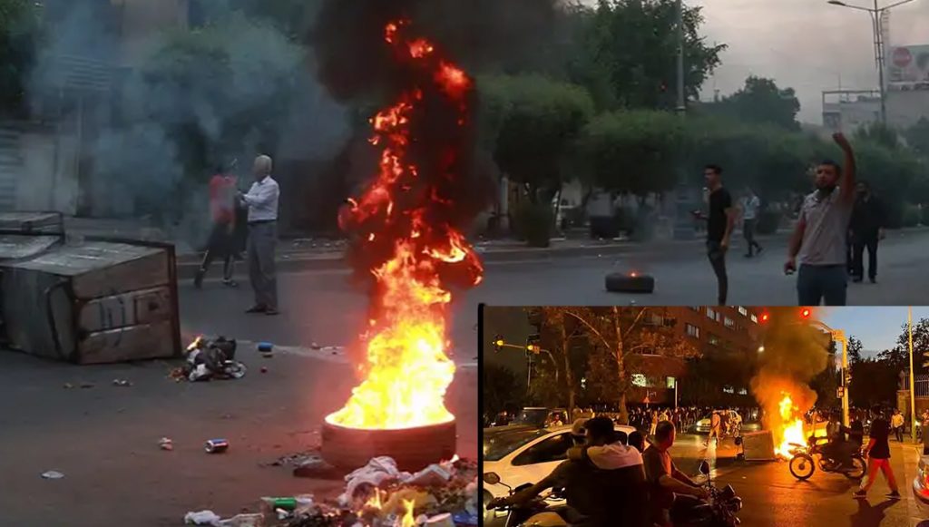 الليلة الخامسة عشرة للاحتجاجات: طهران تعود إلى الشارع، إضراب شامل في شهركرد وسقوط هيبة القمع في كرج في الليلة الخامسة عشرة من الانتفاضة الوطنية