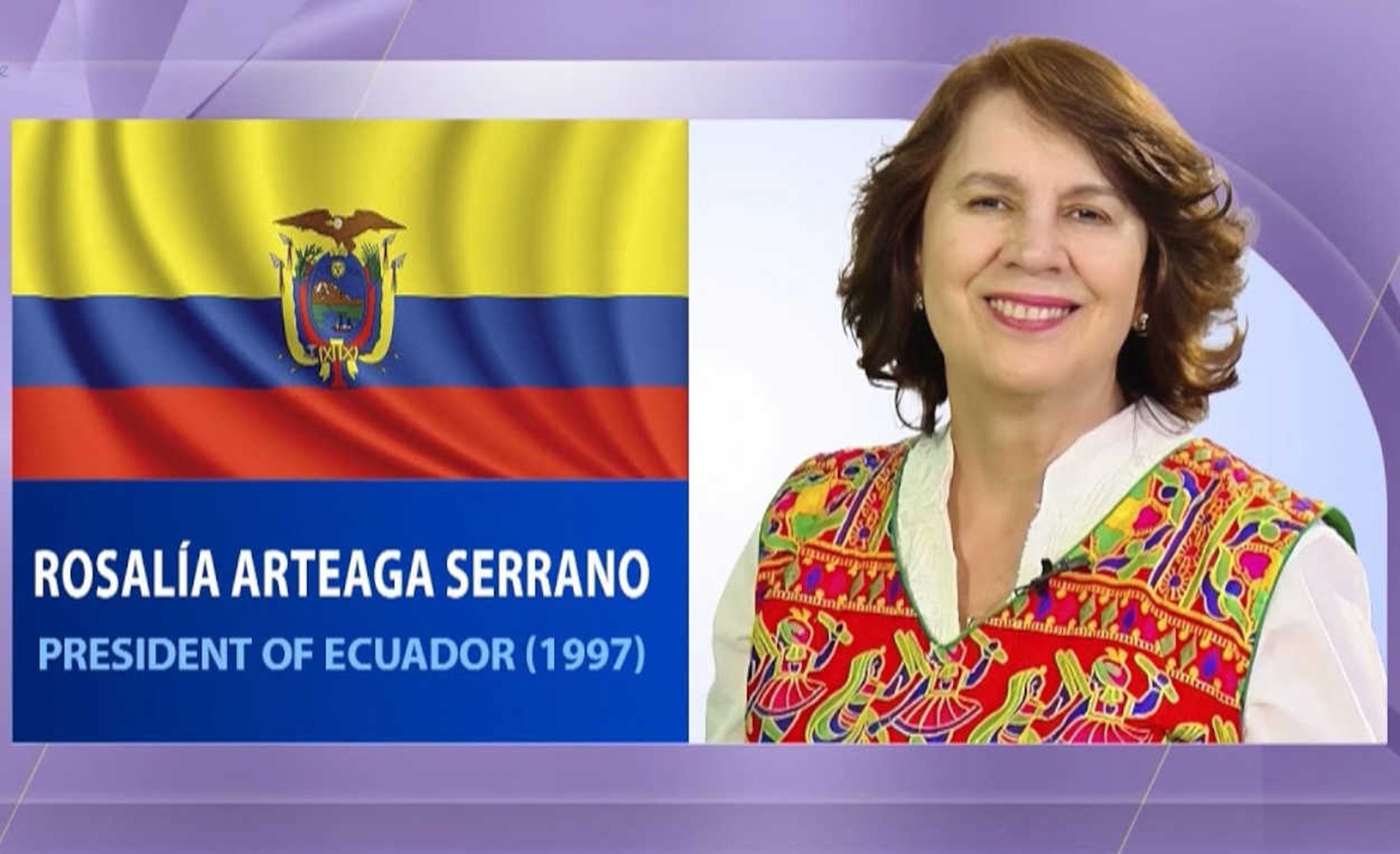 رئيسة جمهورية سابقة للإكوادور: 50 ألف معتقل في إيران.. ولا بديل عن "إسقاط الملالي" ودعم المقاومة وجهت روزاليا أرتيجا، الرئيسة السابقة للإكوادور