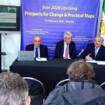 مؤتمر صحفي في ميونخ يفضح بالأدلة الرقمية والتسجيلات خطة القمع ومشروع صناعة بديلٍ وهمي لنظام الملالي على هامش مؤتمر ميونخ للأمن عقدت لجنة الشؤون الخارجية في المجلس الوطني للمقاومة الإيرانية