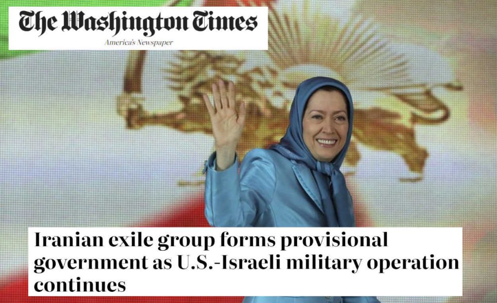 "واشنطن تايمز": تشكيل حكومة إيرانية مؤقتة ورفض قاطع لعودة نظام الشاه نشرت صحيفة "واشنطن تايمز" تقريراً هاماً يسلط الضوء على إعلان "المجلس الوطني للمقاومة الإيرانية"
