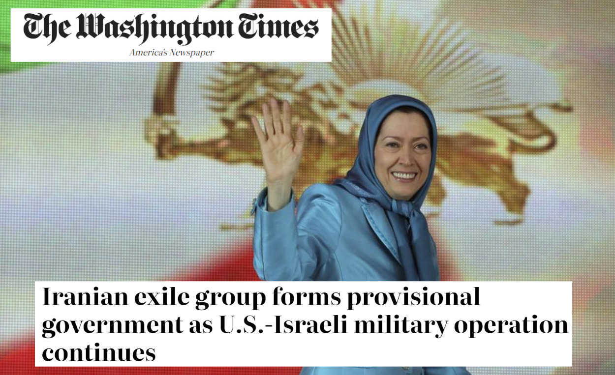 "واشنطن تايمز": تشكيل حكومة إيرانية مؤقتة ورفض قاطع لعودة نظام الشاه نشرت صحيفة "واشنطن تايمز" تقريراً هاماً يسلط الضوء على إعلان "المجلس الوطني للمقاومة الإيرانية"