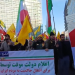 رويترز تنقل حشود بروكسل للعالم.. أنصار المقاومة تدعم الحكومة المؤقتة ورجوي تدعو لإسقاط الاستبداد بشقيه شهدت العاصمة البلجيكية بروكسل اليوم الخميس تظاهرة حاشدة واستثنائية