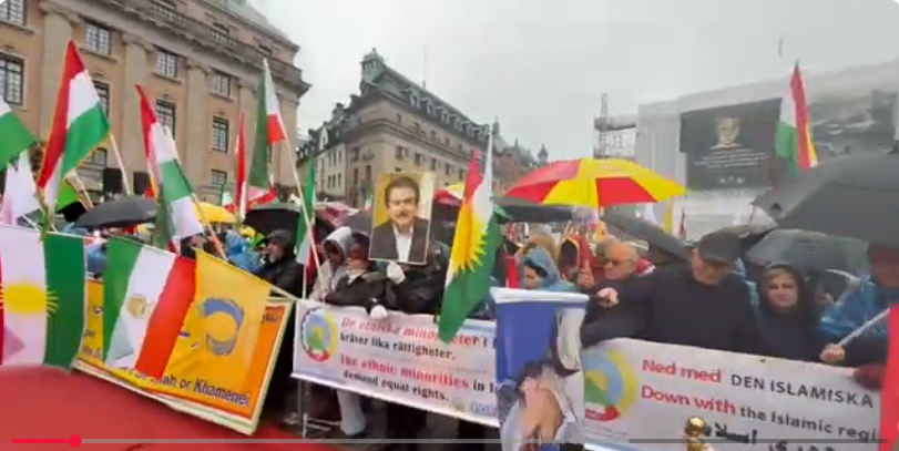 تظاهرات للإيرانيين في هامبورغ وستوكهولم دعماً للحكومة المؤقتة ورفضاً للتدخل الأجنبي شهدت مدن هامبورغ الألمانية وستوكهولم السويدية، إلى جانب العاصمة الفرنسية باريس، يوم السبت 14 مارس