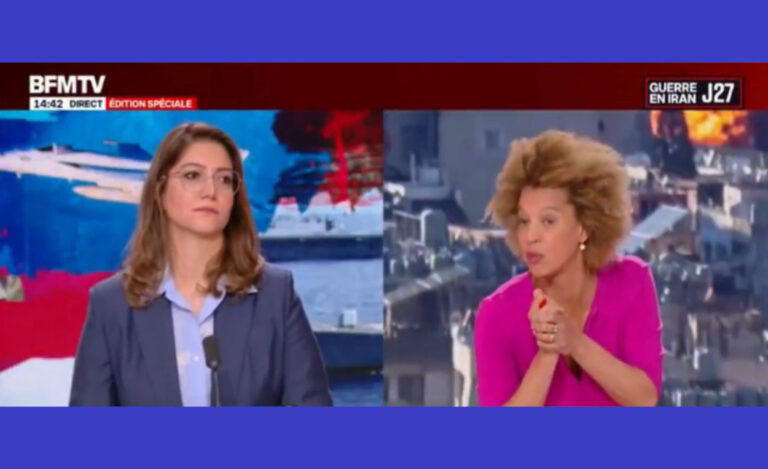 النظام الإيراني يستغل الحرب للبقاء، وعدوه الحقيقي هو الشعب ومقاومته المنظمة استضافت القناة الإخبارية الفرنسية بي إف إم تي في (BFM TV) السيدة آزاده عالمي،